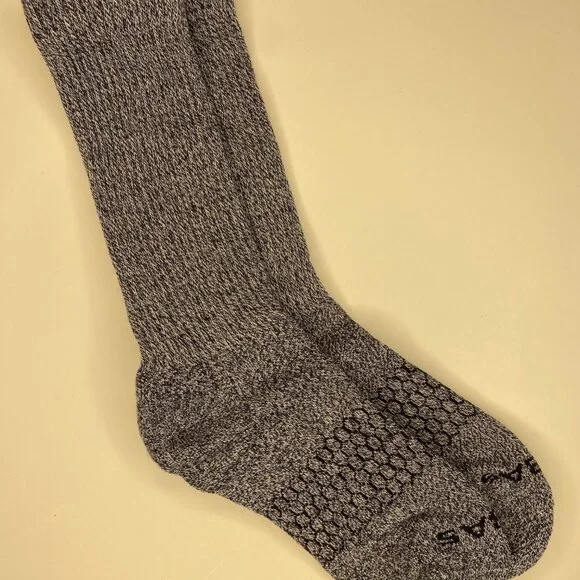 [10 Pack] Bombas Dark Gray Marl Crew Socks